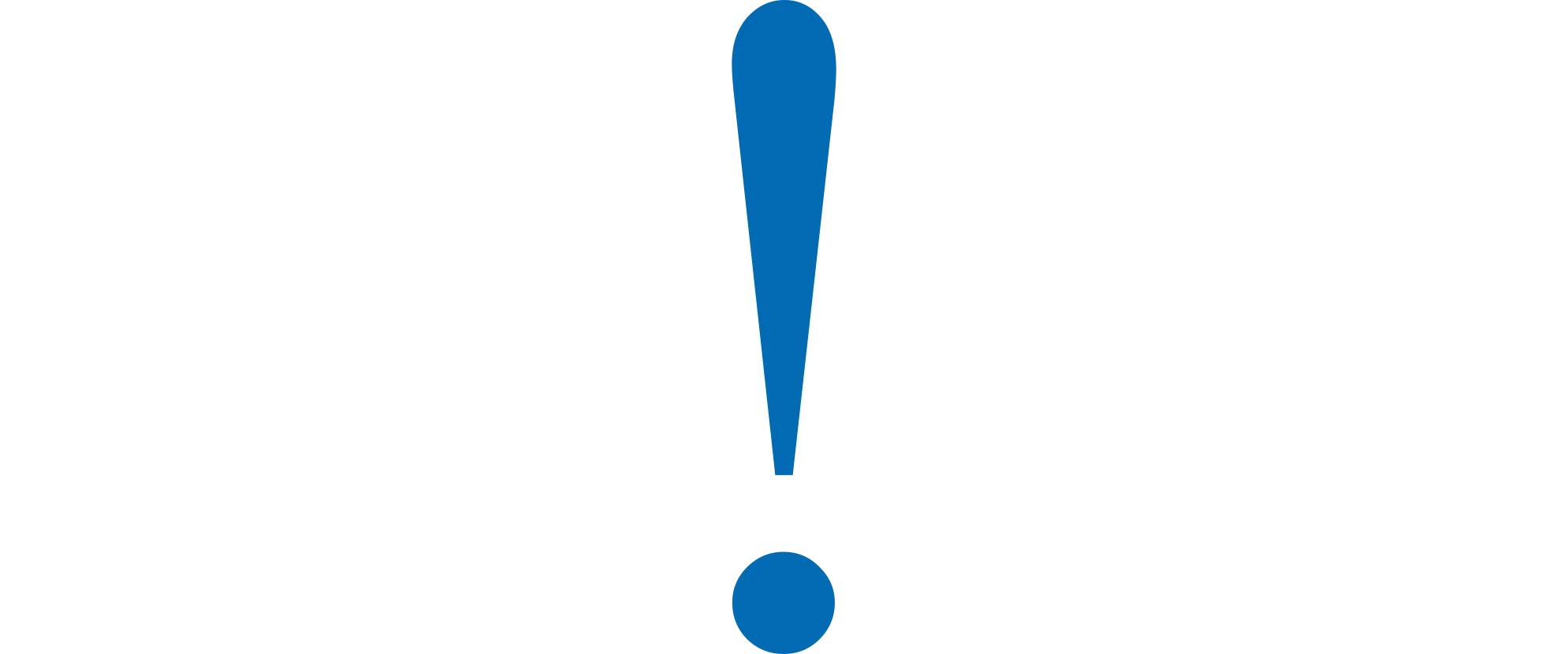 Ausrufezeichen