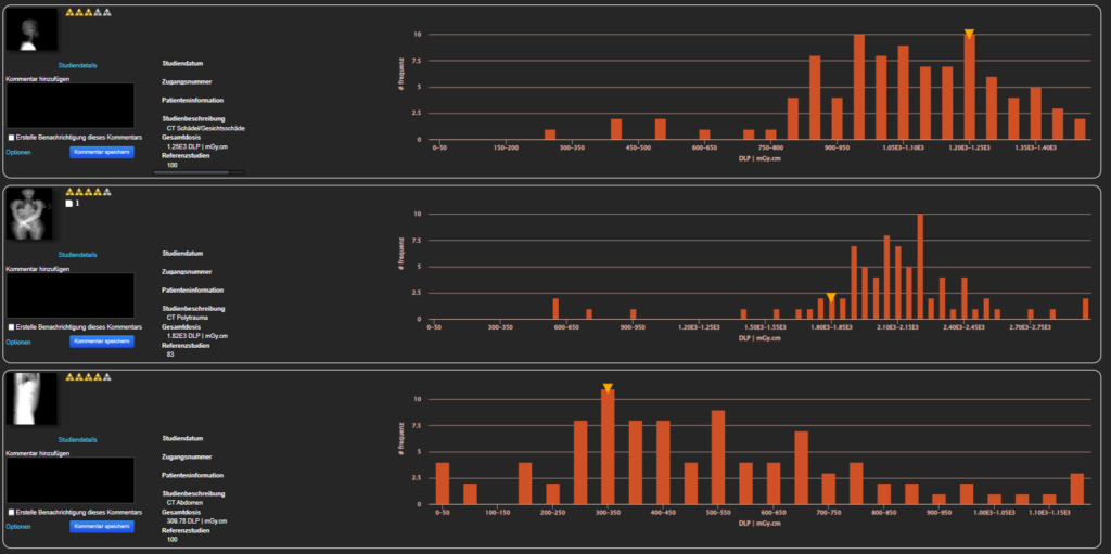 live dashboard dose